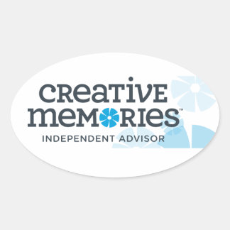 Sticker Ovale Conseiller de souvenirs créatifs Ind