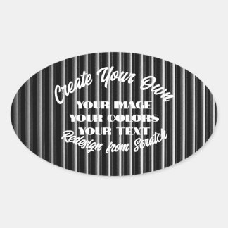 Sticker Ovale Créez le Vôtre