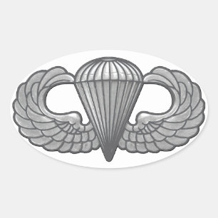 Sticker Ovale Crest aéroporté