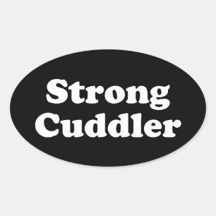 Sticker Ovale Cuddler fort