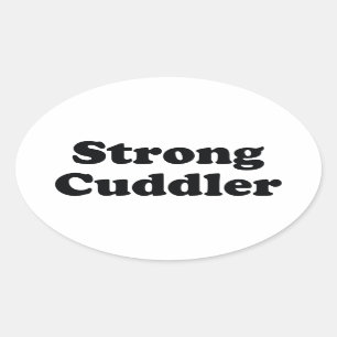 Sticker Ovale Cuddler fort