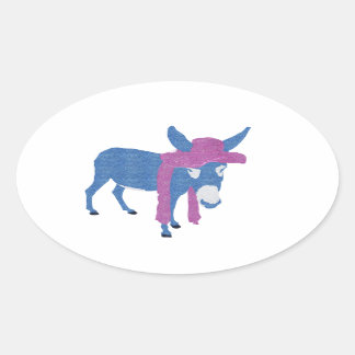 Sticker Ovale Denim Jenny