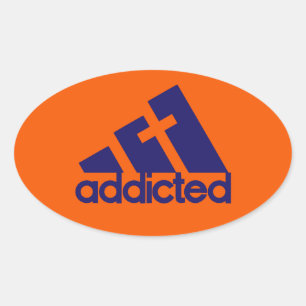 Sticker Ovale Dépendant