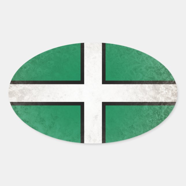 Sticker Ovale Devon (Devant)