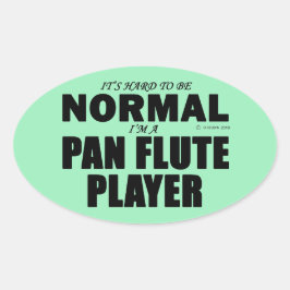 Sticker ovale du Lecteur à flote normale