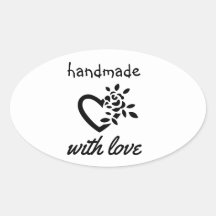 Faite à la main moderne avec amour