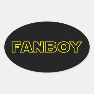 STICKER OVALE FANBOY