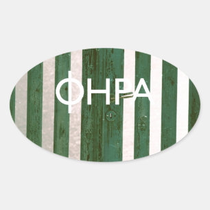 Sticker Ovale Fira - Santorin