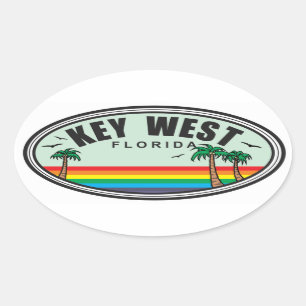 Sticker Ovale Floride
