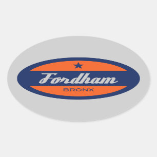 Sticker Ovale Fordham