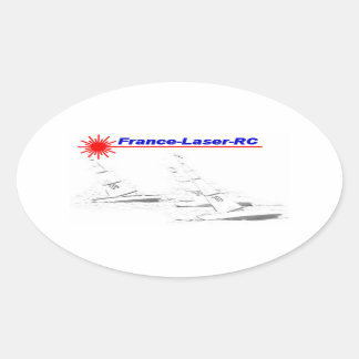 Sticker Ovale France Laser RC Classic