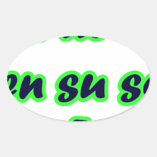 Sticker Ovale Frases master 14.09