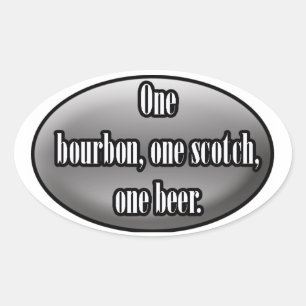 Sticker Ovale George Thorogood