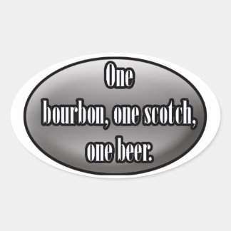 Sticker Ovale George Thorogood