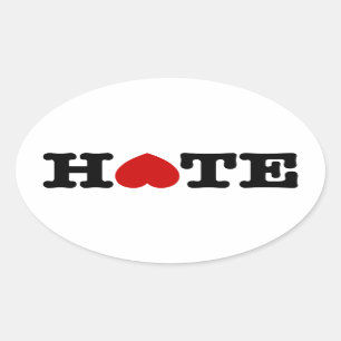 STICKER OVALE HAINE