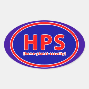 STICKER OVALE HPS
