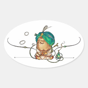 Sticker Ovale Humpty Dumpty