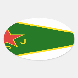 Sticker Ovale Indicateur YPJ