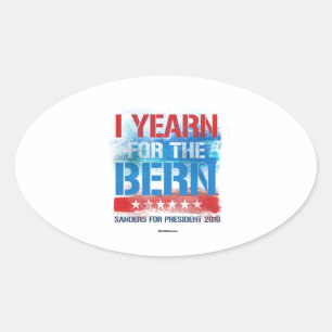 Sticker Ovale J'aspire à la Berne