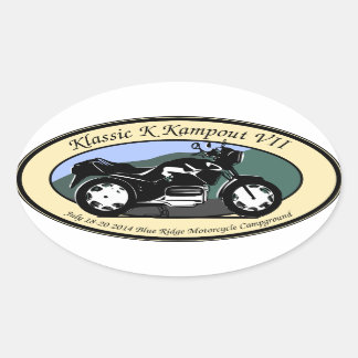 Sticker Ovale Klassic K Kampout VII