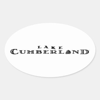 Sticker Ovale Lac Cumberland
