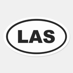 Sticker Ovale LAS Las Vegas