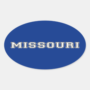 Sticker Ovale Le Missouri
