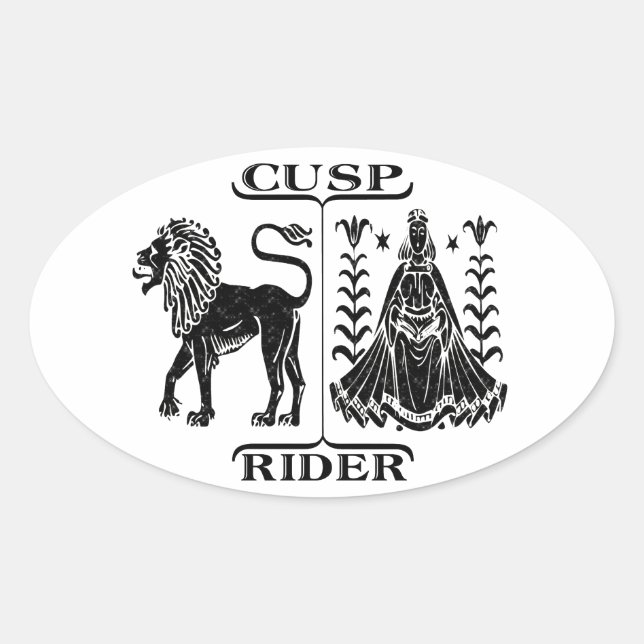 Sticker Ovale Leo/Virgo (Devant)