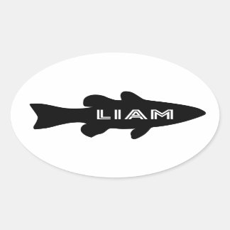 Sticker Ovale Liam