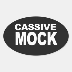 STICKER OVALE MAQUETTE CASSIVE