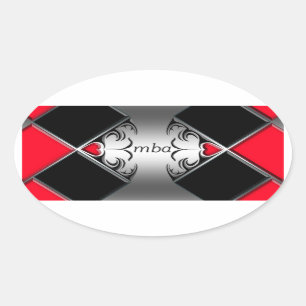 Sticker Ovale mba