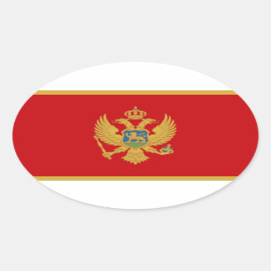 Sticker Ovale Monténégro