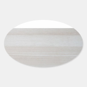 Sticker Ovale Nature Tendance Bois Modèle Vierge Design Élégant