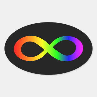 Sticker Ovale Neurodivergent