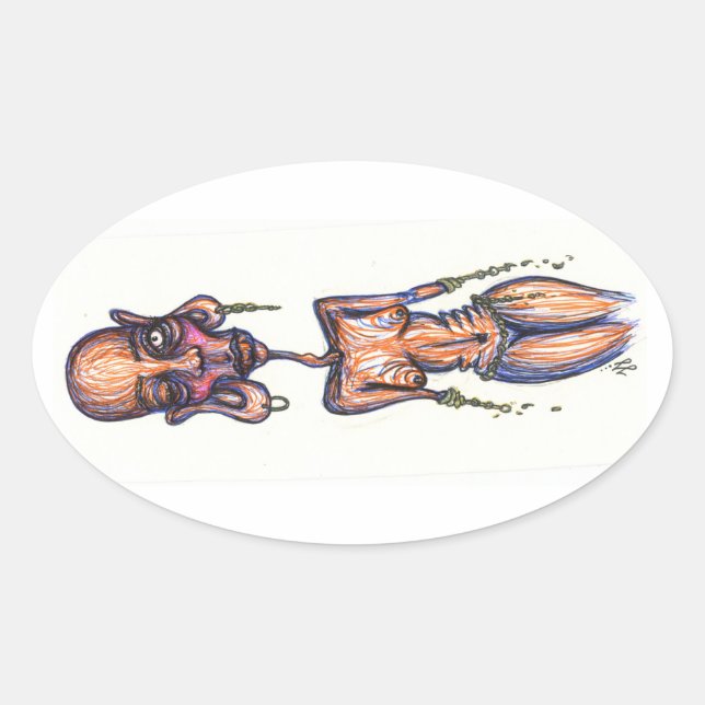 Sticker Ovale nm hvb, (Devant)