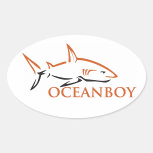 Sticker Ovale Oceanboy