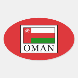 Sticker Ovale Oman