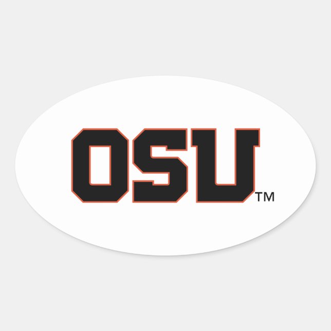 STICKER OVALE OSU (Devant)