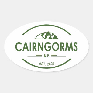 Sticker Ovale Parc national du Caire Ecosse
