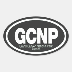 Sticker Ovale Parc national du Grand Canyon