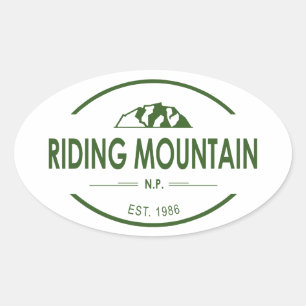 Sticker Ovale Parc national du Mont-Riding