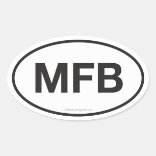 Sticker Ovale Patrimoine MFB