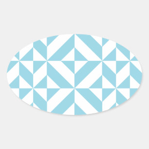 Sticker Ovale Patters de Sky