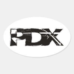 Sticker Ovale PDX Fremont