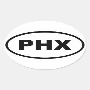 Sticker Ovale Phoenix PHX