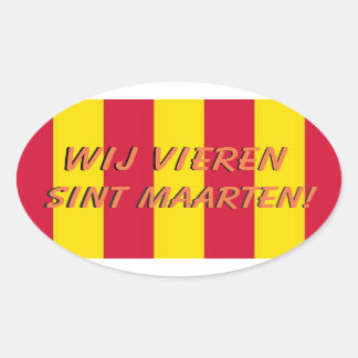 Sticker Ovale Porte Saint-Martin
