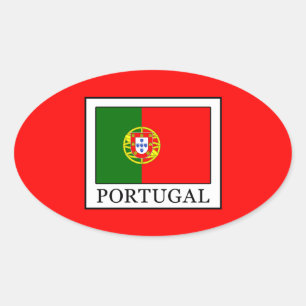 Sticker Ovale Portugal
