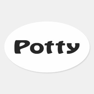 Sticker Ovale Potty