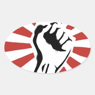 Sticker Ovale Première révolution