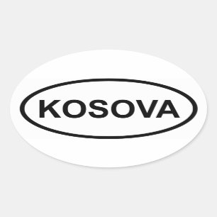 Sticker Ovale QUATRE "Kosava"